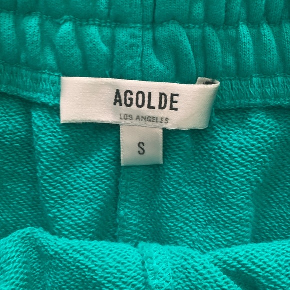 NWT $128 Agolde Cotton Sweat Shorts - Picture 4 of 4